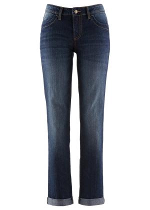 Jeansy ze stretchem straight, mid waist