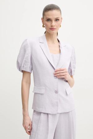 Twinset marynarka z domieszką lnu