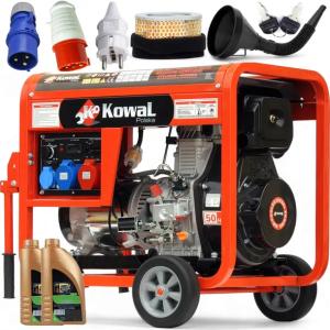AGREGAT PRĄDOTWÓRCZY DIESEL 8KW KowaL elstart MIEDŹ PRĄDNICA dual power AVR