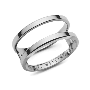 Daniel Wellington DW Elan Dual Ring 48 Silver