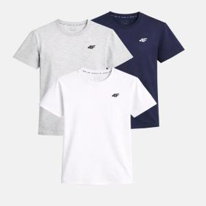 ZESTAW KOSZULEK MĘSKICH 4F KOMPLET 3 SZTUKI T-SHIRT XL TTSHM3341