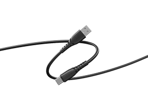 Kabel ISY IUC-1117 USB-A do USB-C 15cm Czarny