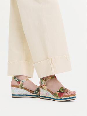 Laura Vita Espadryle Facyo 80 Beżowy