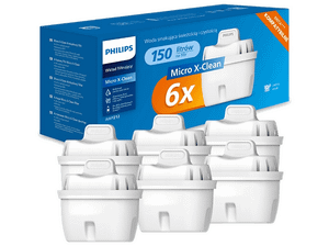 Wkład filtrujący PHILIPS Micro X-Clean AWP212/58 6szt. Biały