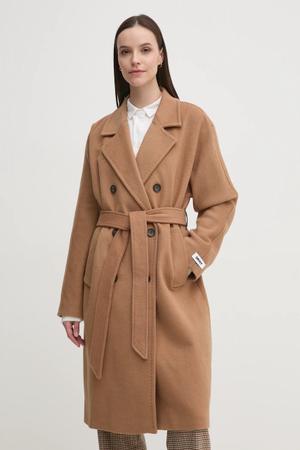 Dkny płaszcz wełniany