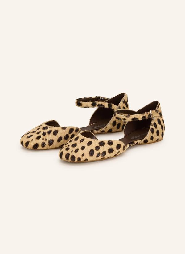 Jeffrey Campbell Baleriny Z Odkrytą Piętą Keoni-F beige