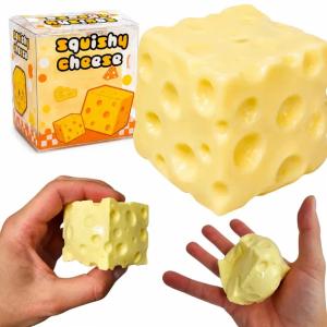Gniotek Wazelinowy Ser Squishy Antystresowy Sensoryczny 5cm
