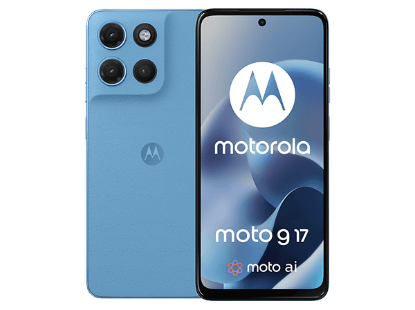 Smartfon MOTOROLA Moto G17 4G (LTE) 4 GB/ 128 GB Niebieski
