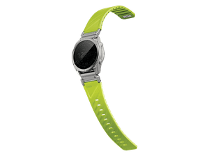Pasek magnetyczny UNIQ Fluo do Garmin Quick Release 26mm i QuickFit Limonkowy