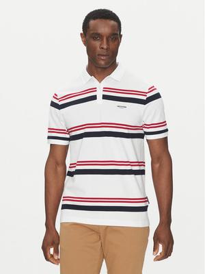 Hechter Paris Polo 74016 151928 Biały Regular Fit