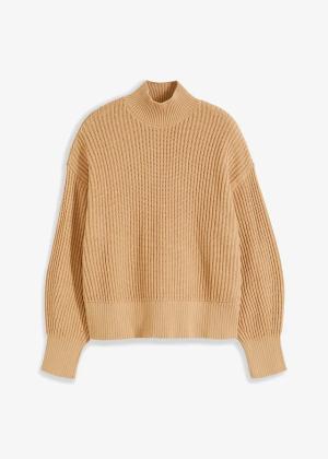 Sweter oversize z czystej bawełny