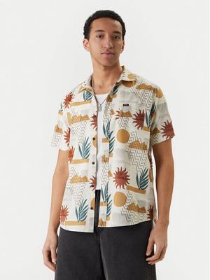 RVCA Koszula Anytime AVYWT00489 Écru Regular Fit