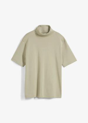 Shirt z golfem, z czystej bawełny organicznej