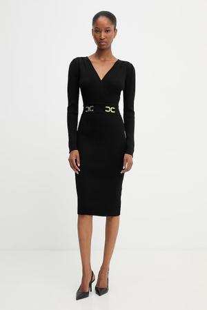 Morgan sukienka bodycon z wiskozą