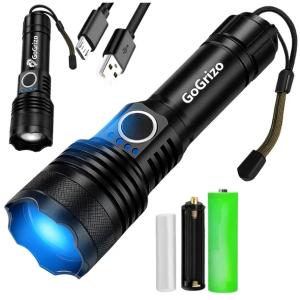 LATARKA TAKTYCZNA WOJSKOWA SURVIVAL LED ZOOM AKUMULATOROWA USB-C MOCNA