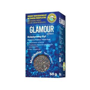 Brokat Glamour Effect Księżycowy Pył BIO multikolor 50 g