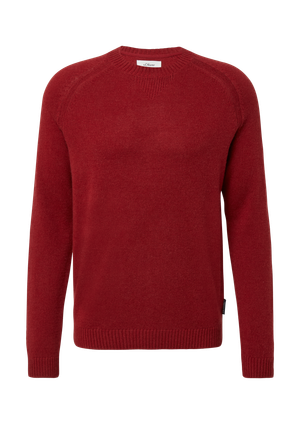 Sweter dzianinowy wykonany z czystej wełny jagnięcej