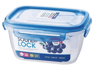 Pojemnik prostokątny 850ml LOCK & LEP532