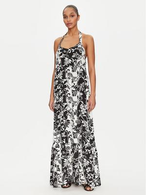 Gaudi Sukienka letnia 511BD15012 Czarny Regular Fit