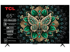 Telewizor QD-Mini LED TCL 65Q6C 65" 4K 144Hz Google TV HDR Czarny