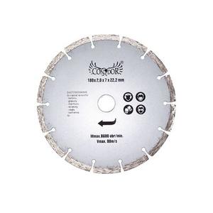 Tarcza diamentowa segmentowa do cięcia na sucho 180 x 22,2 mm Condor