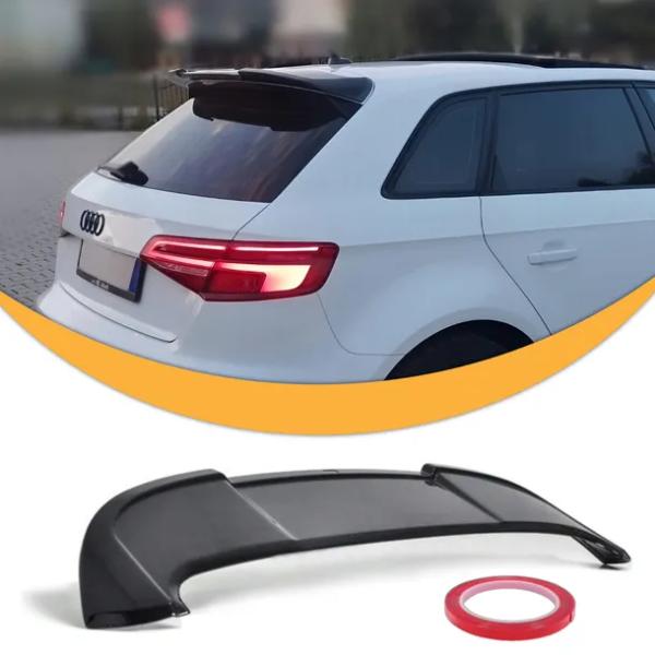 Spoiler AUDI A3 S3 8V 5 DOOR 2014-2020 RS STYLE Czarny Połysk Lotka Daszek