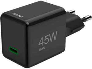 Ładowarka sieciowa HAMA Super Mini Power Delivery Quickcharge USB-C 45W Czarny