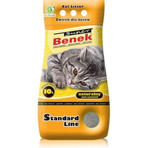Benek Super Standard Naturalny żwirek dla kota 10 l