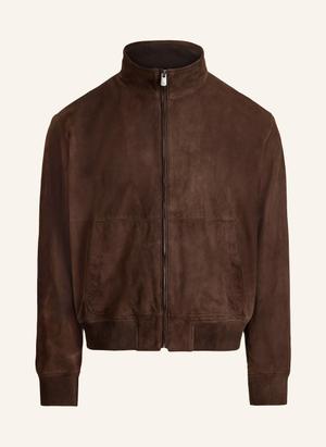 Ralph Lauren Purple Label Skórzana Kurtka braun