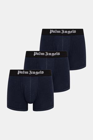Palm Angels bokserki dopasowane męskie bawełniane z elastanem 3-pack