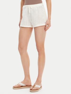 Roxy Szorty plażowe ERJX603449 Écru Regular Fit