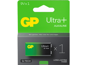 Baterie alkaliczne GP Ultra+ Alkaline 1604AUP21-SB1 1 szt.