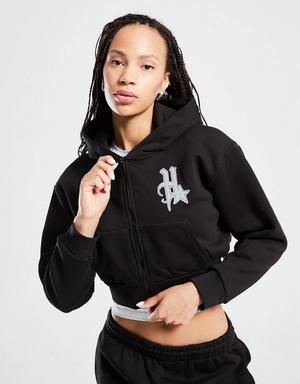 Hoodrich Rozpinana Bluza Z Kapturem Crop Stellar