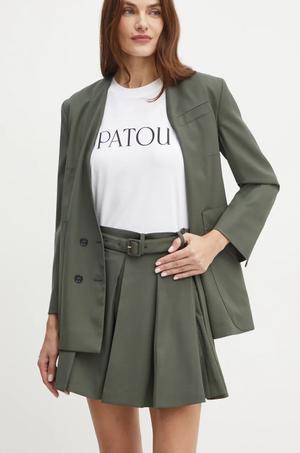 Patou spódnica wełniana
