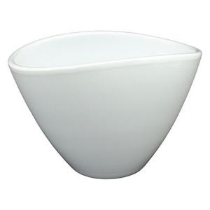 Osłonka owal 405 26 cm biały mat