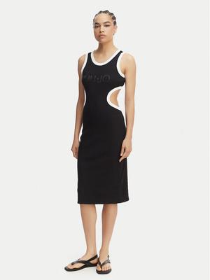 Liu Jo Sukienka letnia VA5043 J4822 Czarny Regular Fit