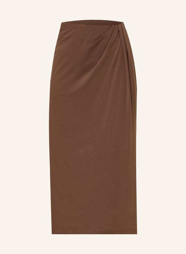 Weekend Max Mara Spódnica Z Dżerseju Lappole braun