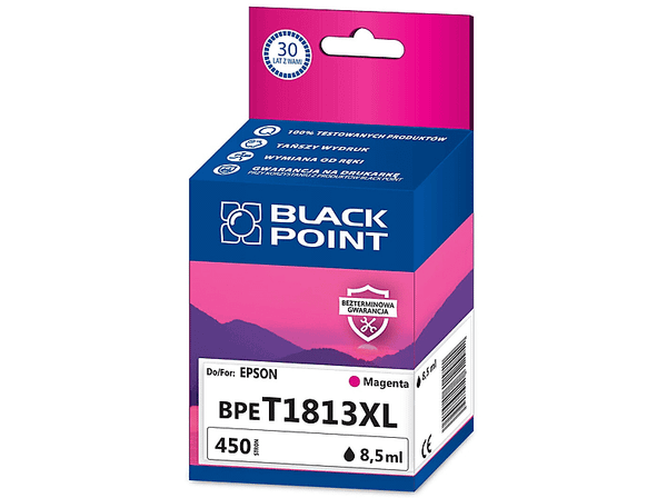 Tusz BLACK POINT BPET1813XL Zamiennik Epson C13T18134012