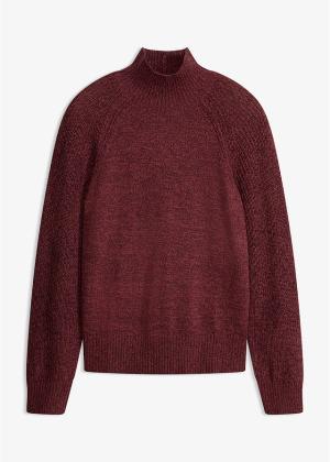Sweter z grubej dzianiny