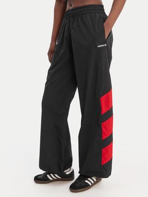 adidas Spodnie dresowe Blocked Washed KE5037 Szary Loose Fit