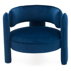 Krzesło fotelowe MY-6414 | Granatowy | Riviera 81 | OUTLET