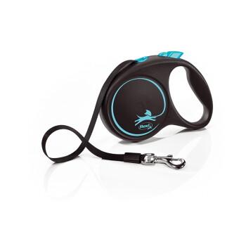 Flexi Black Design Taśma Niebieski M, 5 m, 25 kg