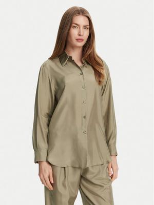 Marella Koszula Alec 2513111015 Zielony Regular Fit