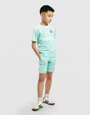 adidas Komplet T-Shirt&szorty Jacquard