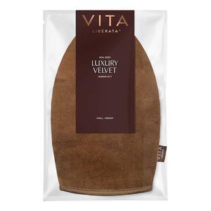 Dual Sided Luxury Velvet Tanning Mitt - Rękawica do aplikacji samoopalacza