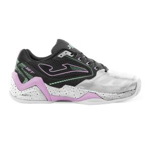 JOMA SET LADY obuwie damskie do tenisa squasha TSELS2501C czarne/białe (39)