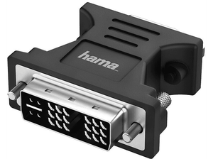 Adapter HAMA DVI wtyk - VGA gniazdo