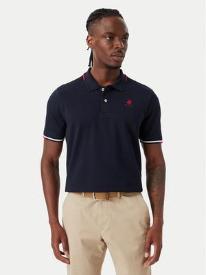 Beverly Hills Polo Club Polo P-SS26M-P2525 Granatowy Regular Fit