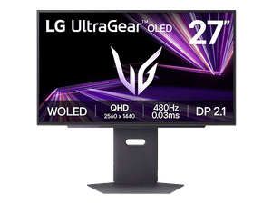 Monitor LG 27GX790A-B QHD OLED 0,03 ms 480Hz DisplayHDR True Black 400 Czarny