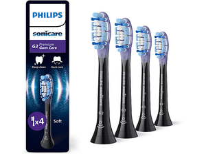Końcówki do szczoteczki PHILIPS SONICARE Premium Gum Care HX9054/88 4szt. Czarny